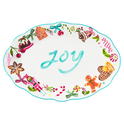 Maxwell and Williams - Falala Joy Oval Platter - 30.5cm
