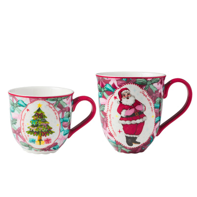 Maxwell and Williams - Falala Santa and Me Mug - Set of 2