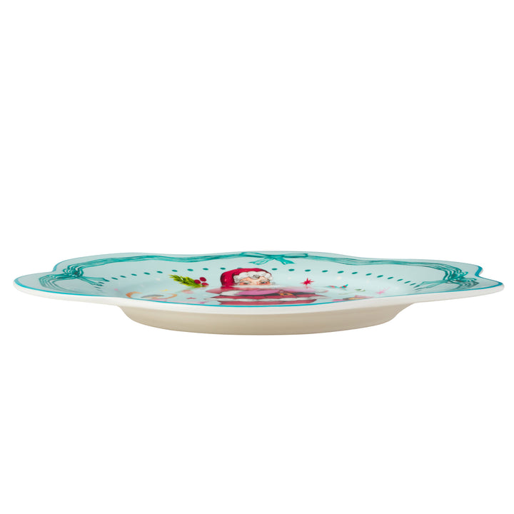 Maxwell and Williams - Falala Scalloped Rim Plate - Light Blue - 21.5cm