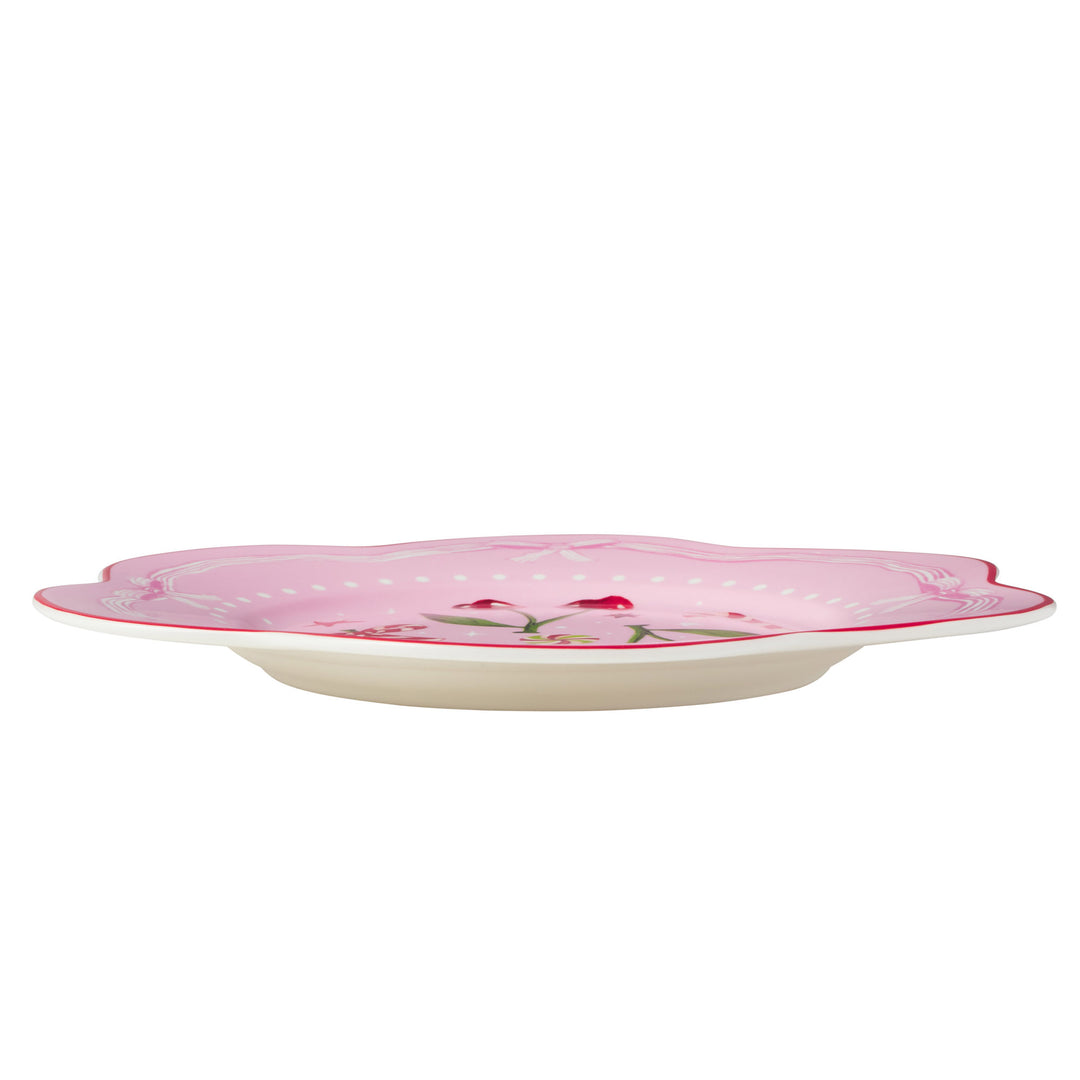 Maxwell and Williams - Falala Scalloped Rim Plate - Pink - 21.5cm