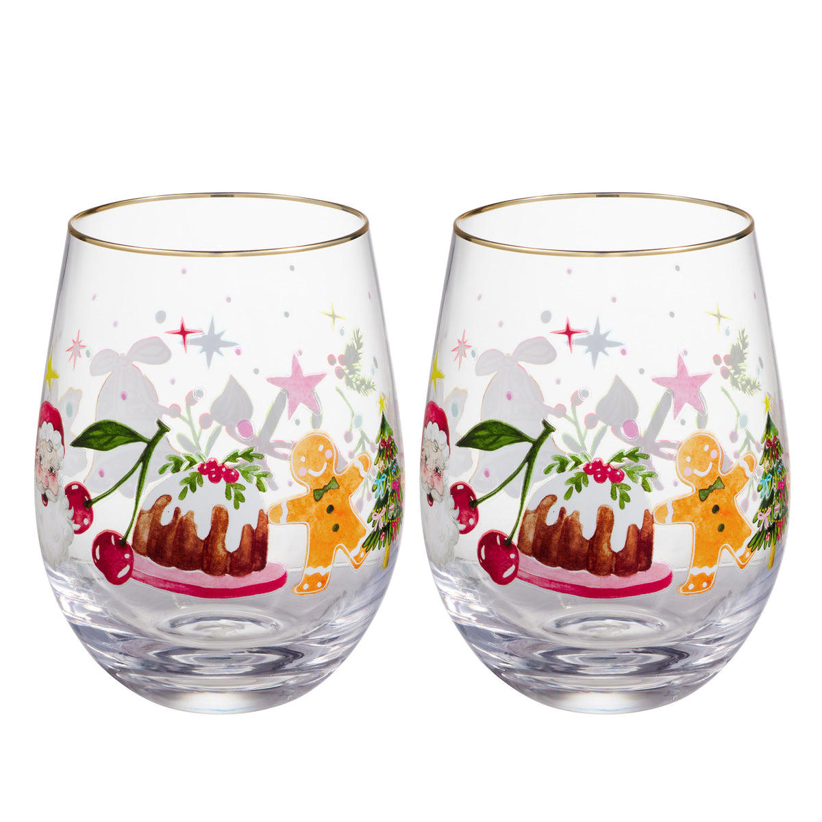 Maxwell and Williams - Falala Stemless Glass - Set of 2 - 550ml