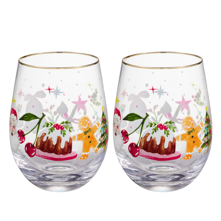 Maxwell and Williams - Falala Stemless Glass - Set of 2 - 550ml