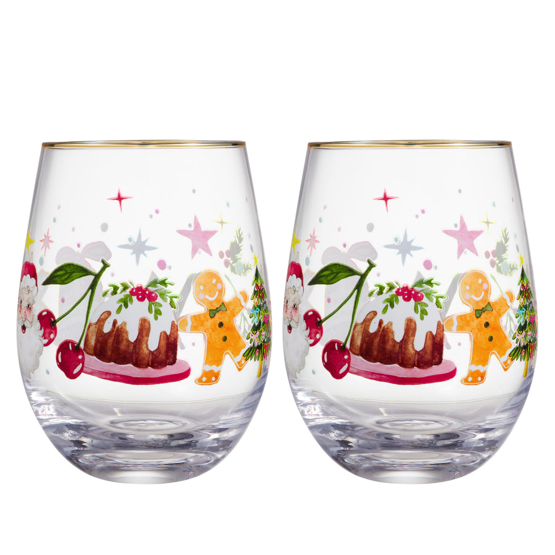 Maxwell and Williams - Falala Stemless Glass - Set of 2 - 550ml