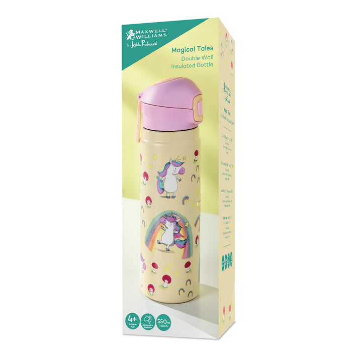 Maxwell and Williams “Jedda Robaard Magical Tales” Unicorn Double Wall Insulated Bottle 550ml 