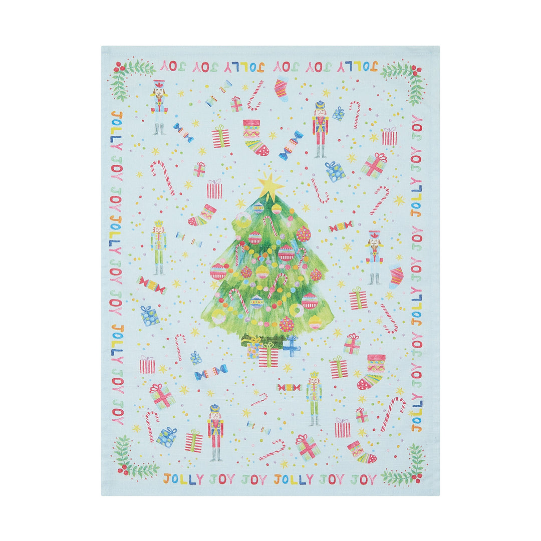 Maxwell and Williams Jolly Joy Joy Christmas Tea Towel