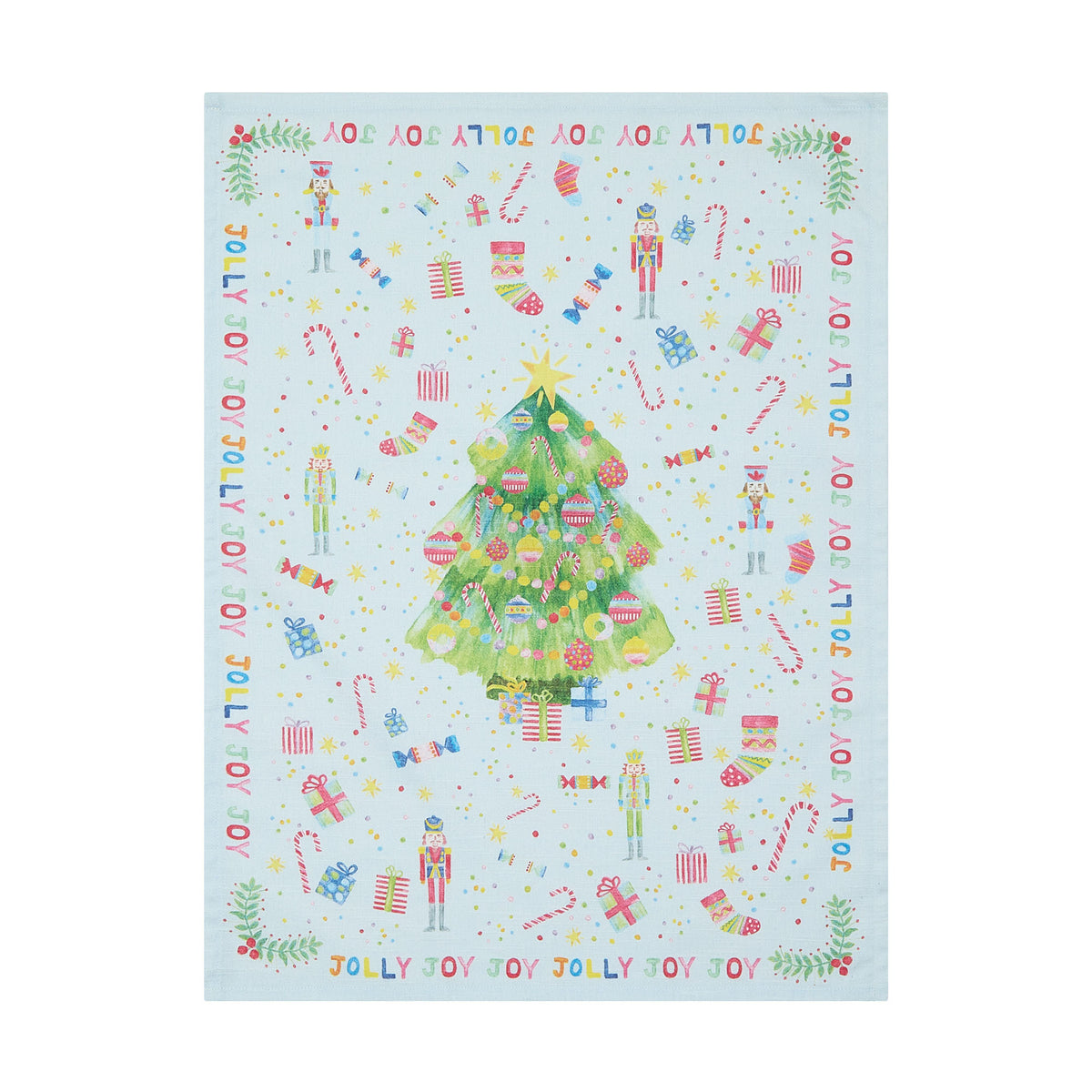 Maxwell and Williams Jolly Joy Joy Christmas Tea Towel
