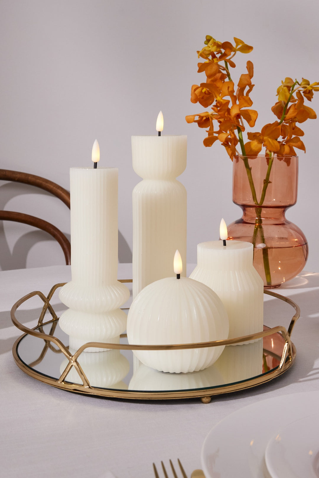maxwell-and-williams-let-s-get-lit-led-cone-wax-candle-soy-22cm