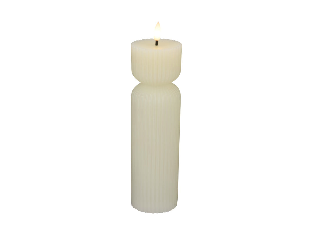 maxwell-and-williams-let-s-get-lit-led-cone-wax-candle-soy-22cm
