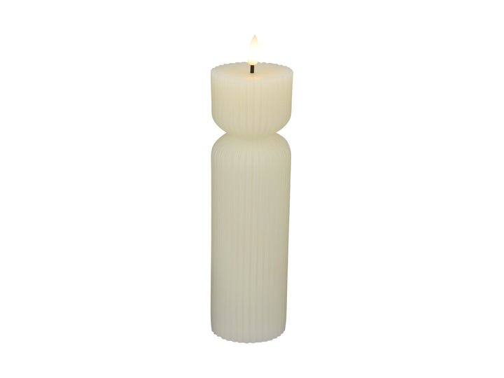 maxwell-and-williams-let-s-get-lit-led-cone-wax-candle-soy-22cm