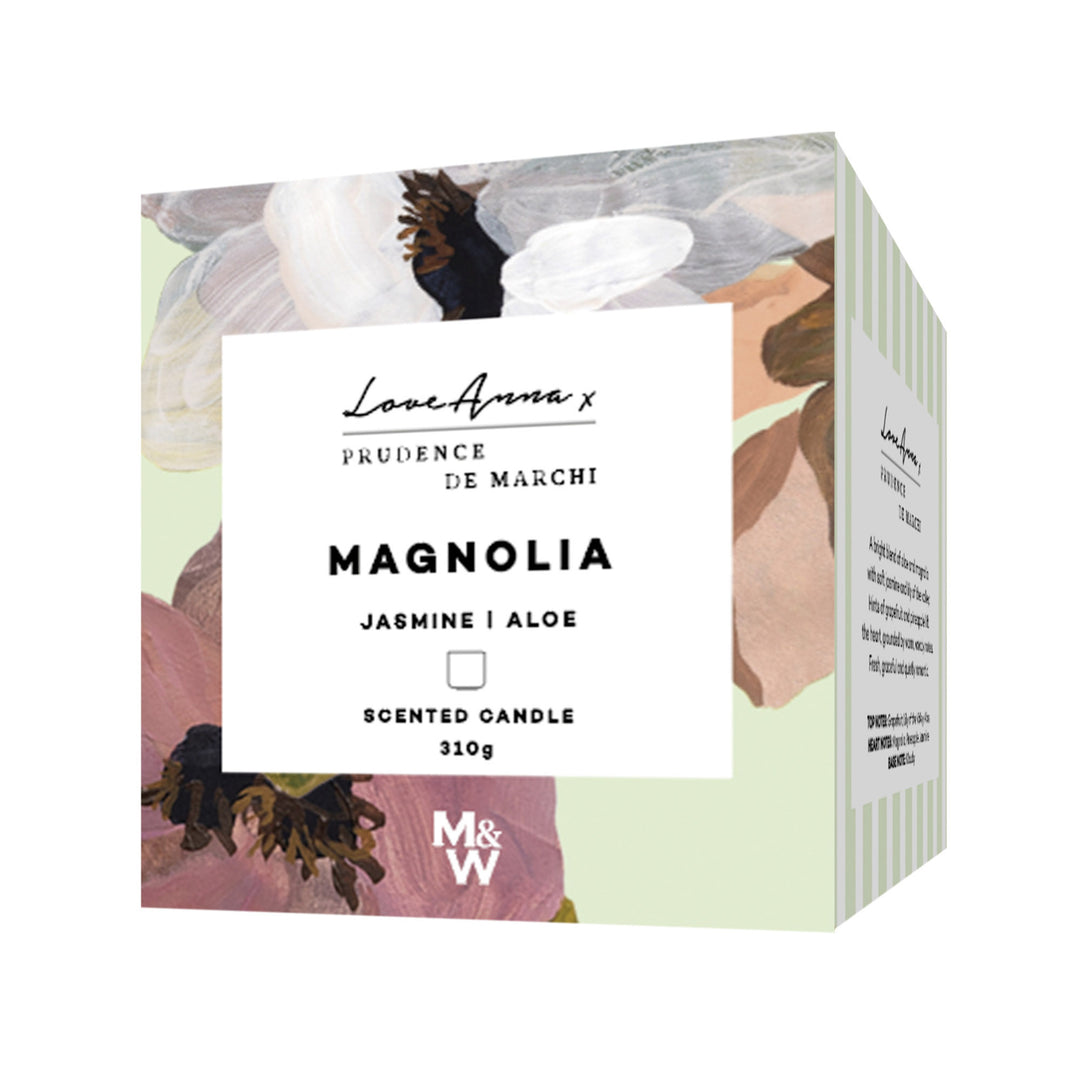 Maxwell and Williams - Love Anna - Magnolias Fragrance Candle 310g