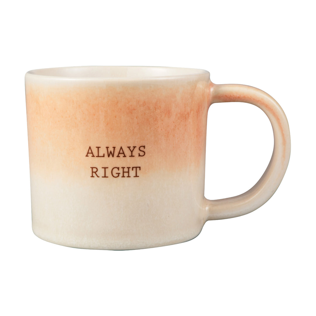 Maxwell and Williams - The Mug Club Quotes - Always Right -350ML