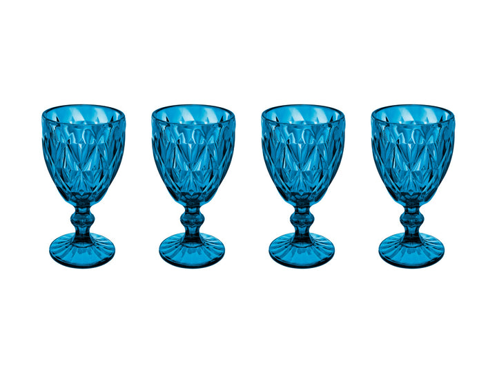 Maxwell and Williams - Casa Domani - Blue Wine Glass - Set of 4