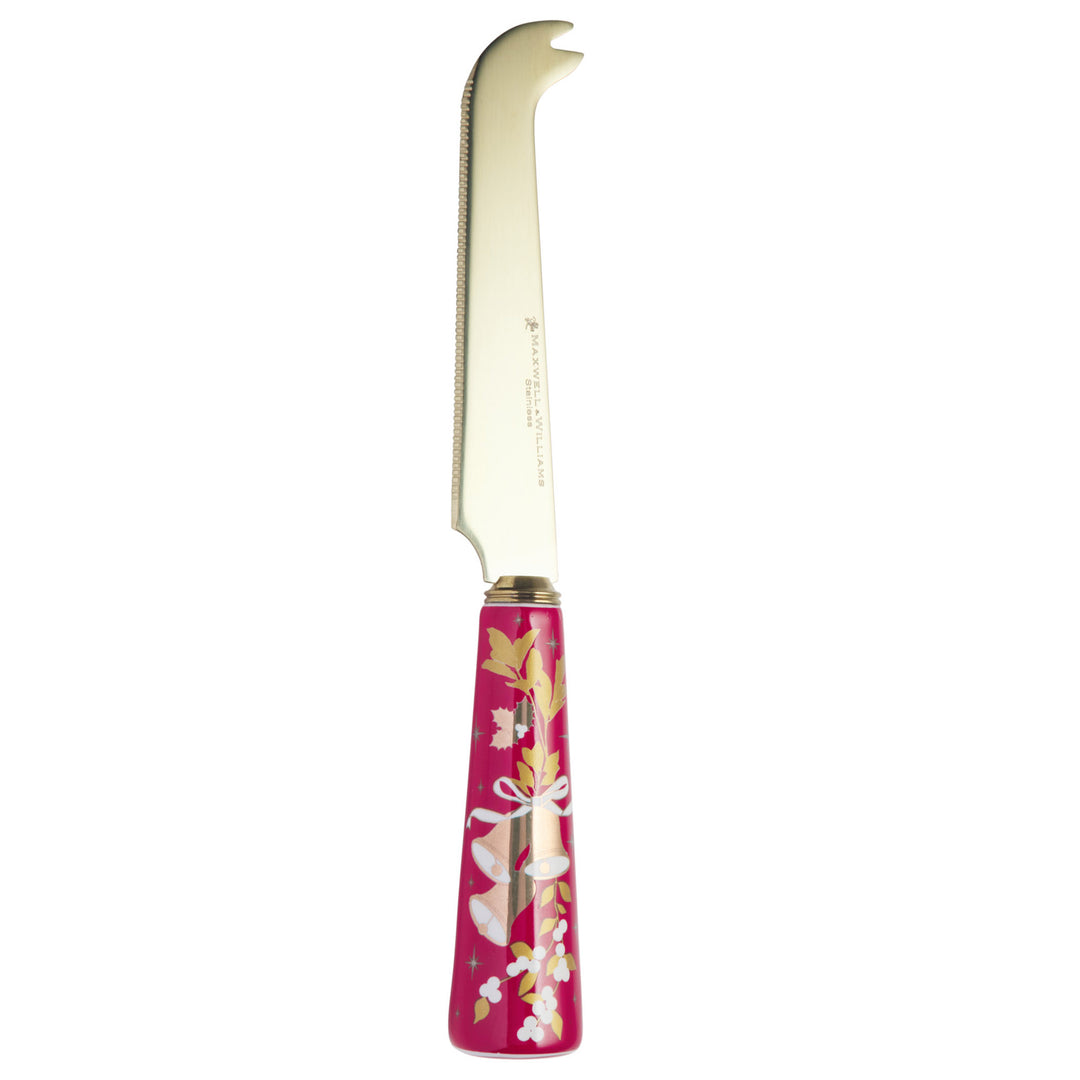 Maxwell and Williams - Classic Christmas - Cheese Paddle and Knife Set