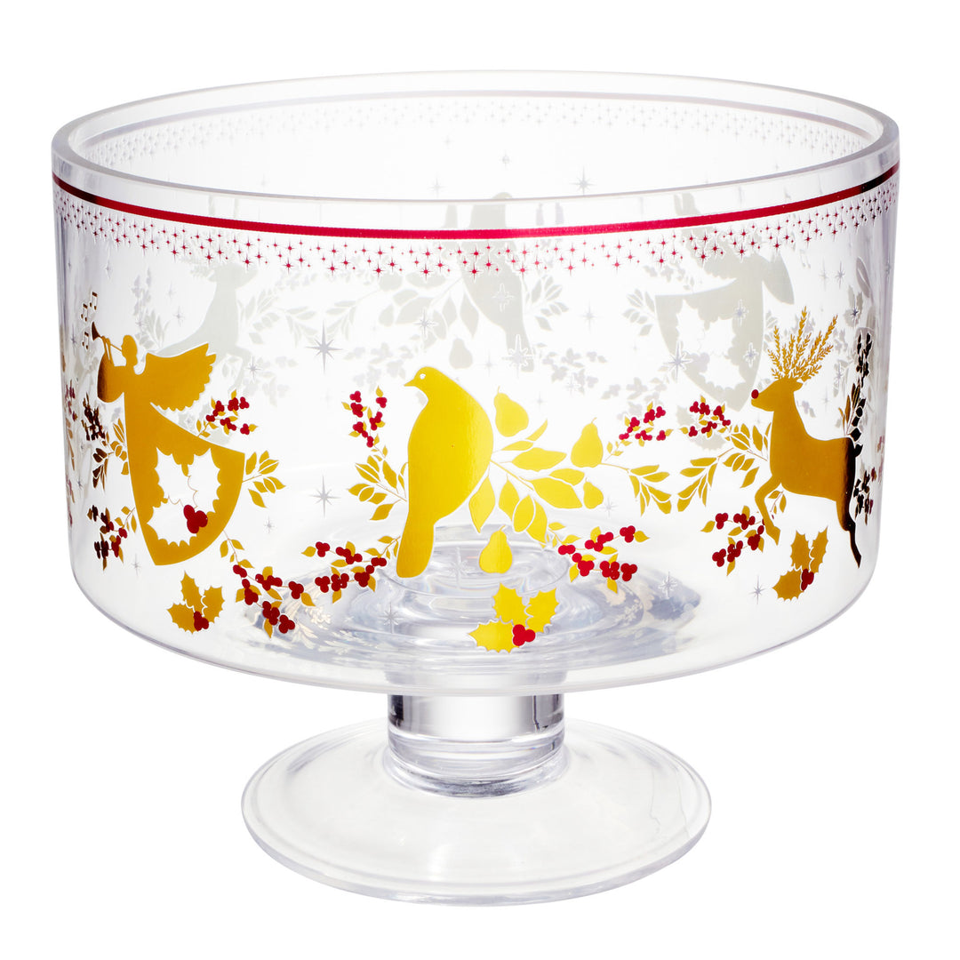Maxwell and Williams - Classic Christmas Footed Trifle Bowl - 20cm