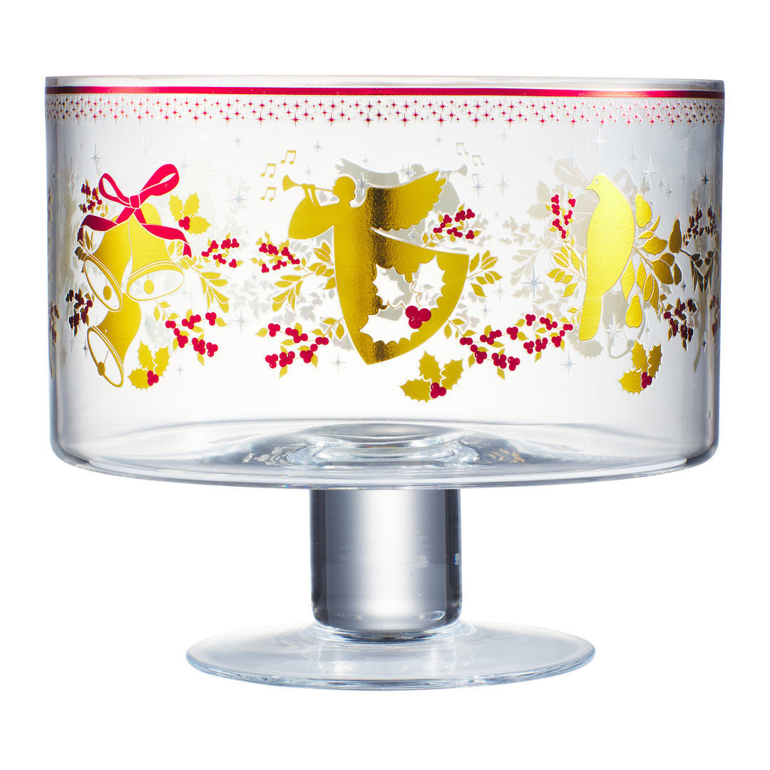 Maxwell and Williams - Classic Christmas Footed Trifle Bowl - 20cm