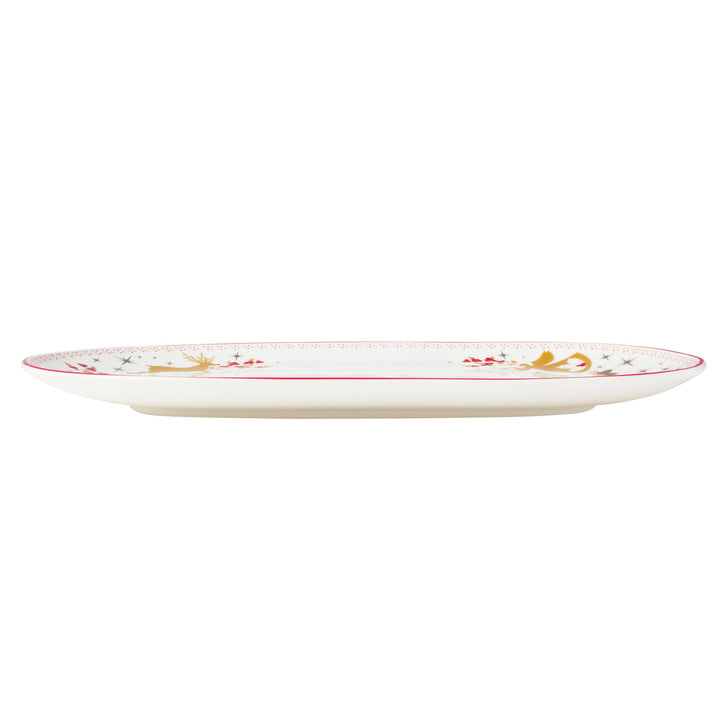 Maxwell and Williams - Classic Christmas Oblong Platter - 36.5cm