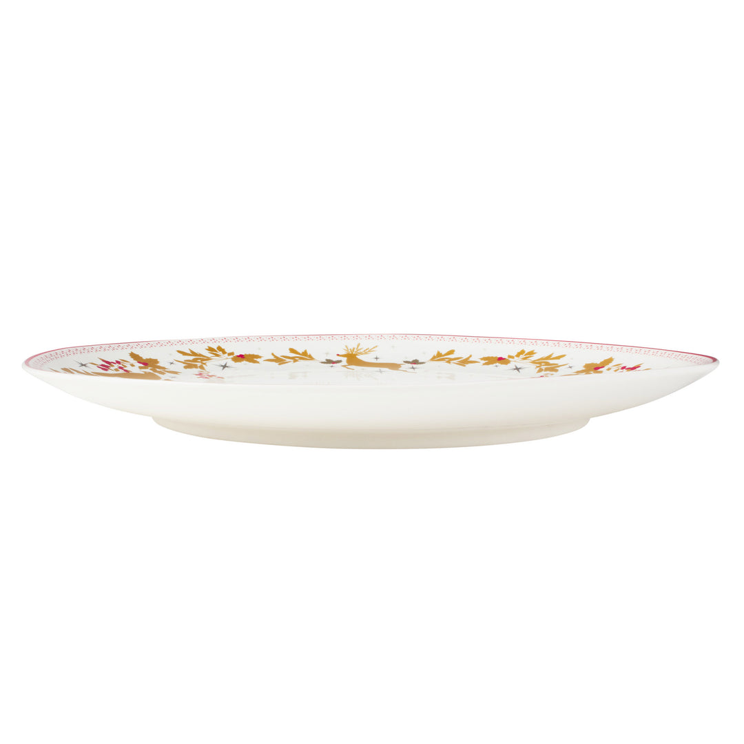 Maxwell and Williams - Classic Christmas Round Platter - 35.5cm