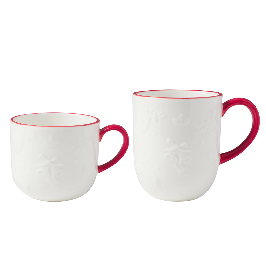 Maxwell and Williams - Classic Christmas Santa and Me Mug - Set of 2
