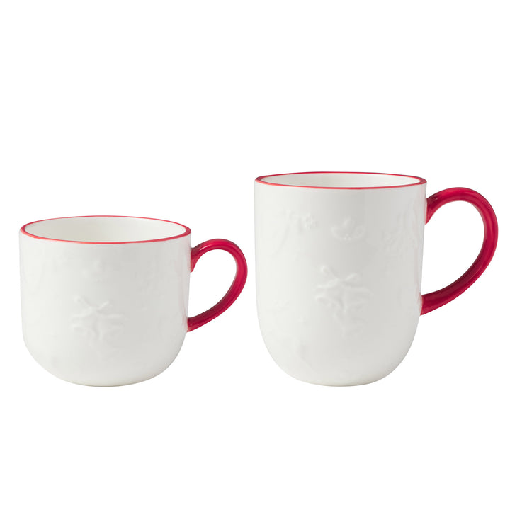 Maxwell and Williams - Classic Christmas Santa and Me Mug - Set of 2