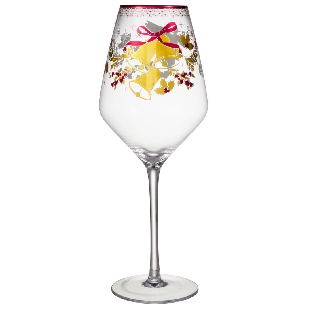 Maxwell and Williams - Classic Christmas Wine Glass - Set of 2 - 500ml