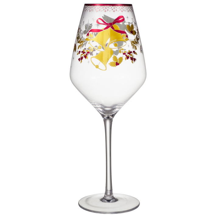 Maxwell and Williams - Classic Christmas Wine Glass - Set of 2 - 500ml