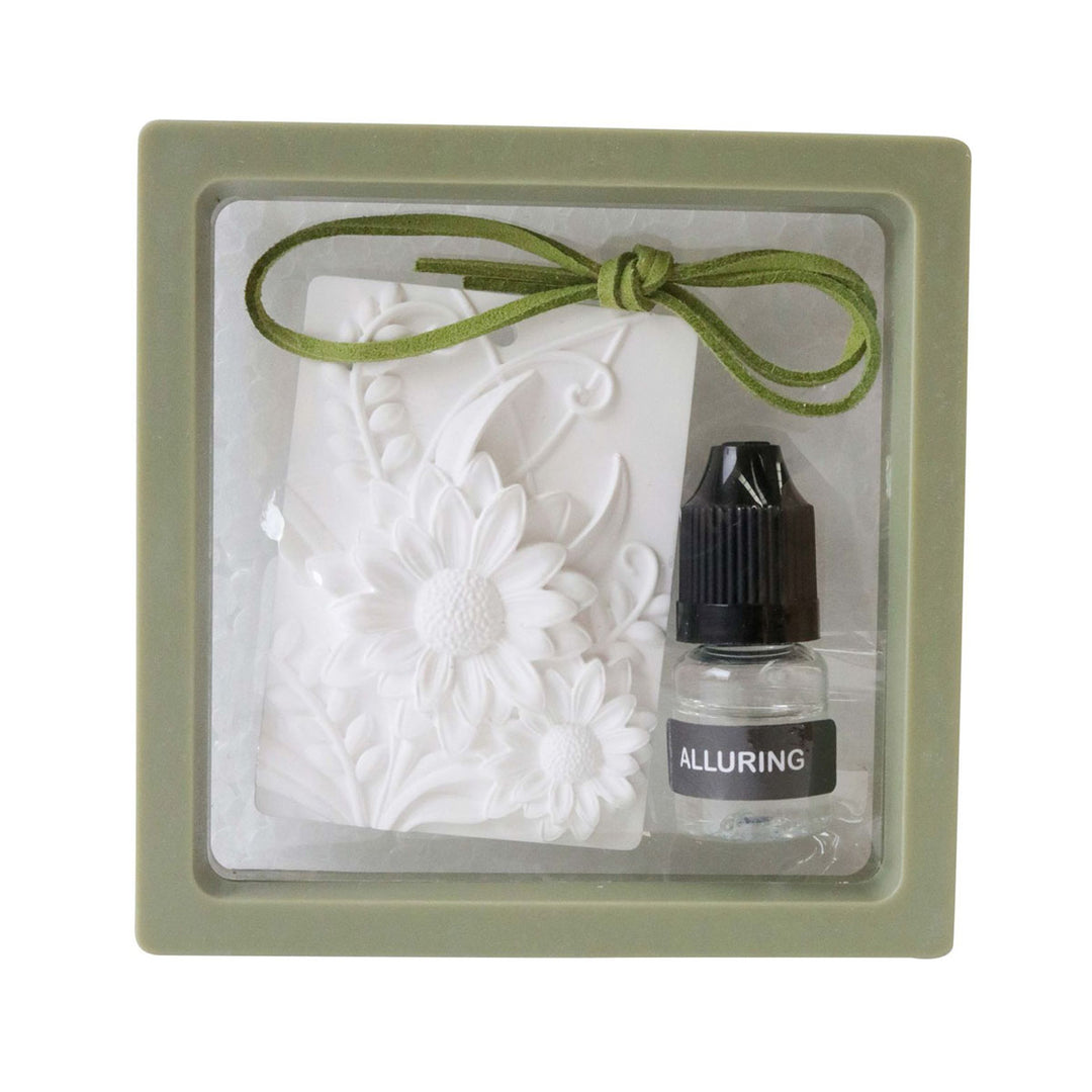 Medium Ceramic Scented Hanger - Garden