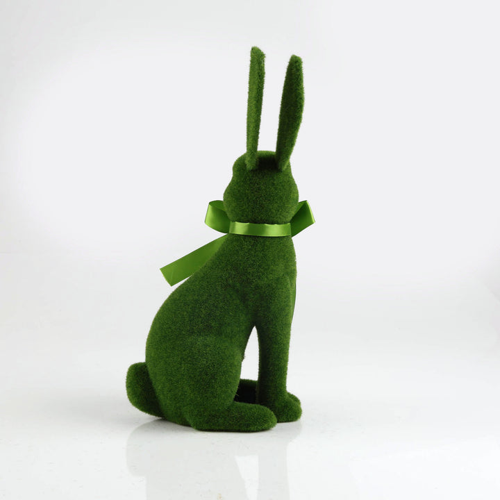 medium-sitting-flocked-bunny-easter-ornament-39cm-h