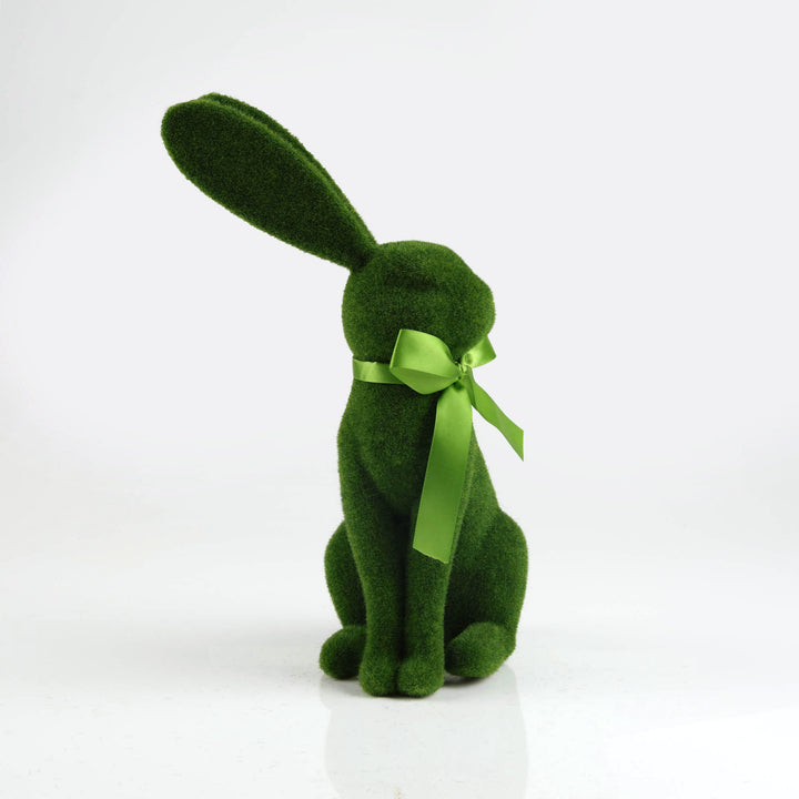 medium-sitting-flocked-bunny-easter-ornament-39cm-h