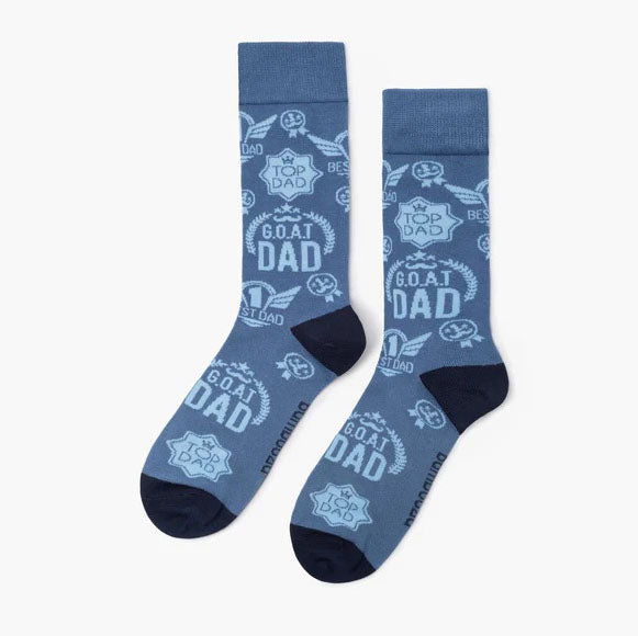 Mens G.O.A.T Dad Bamboo Socks