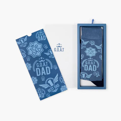 Mens G.O.A.T Dad Bamboo Socks