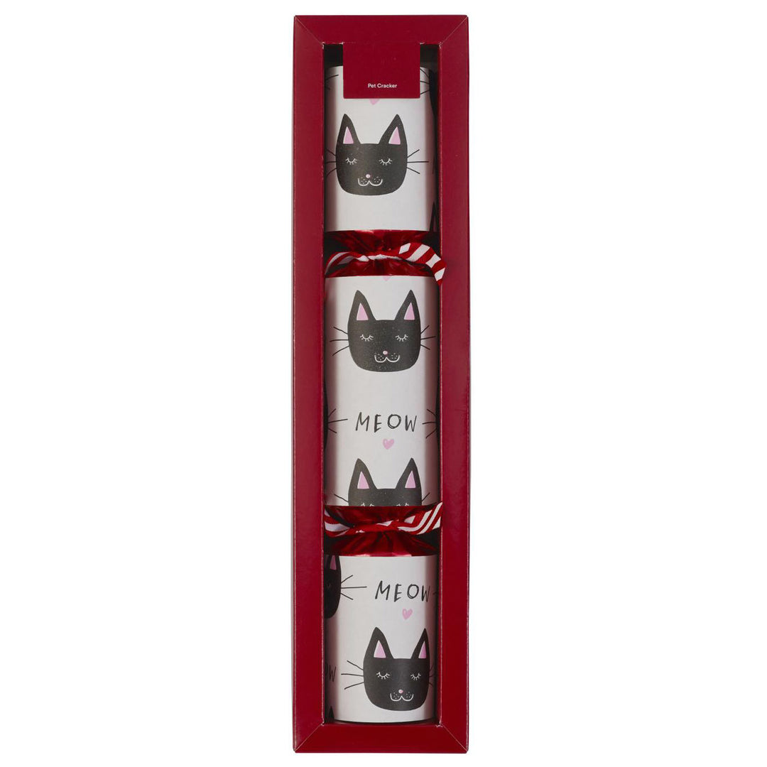 Meowmas Bon Bon - Cat Christmas Cracker with Toy