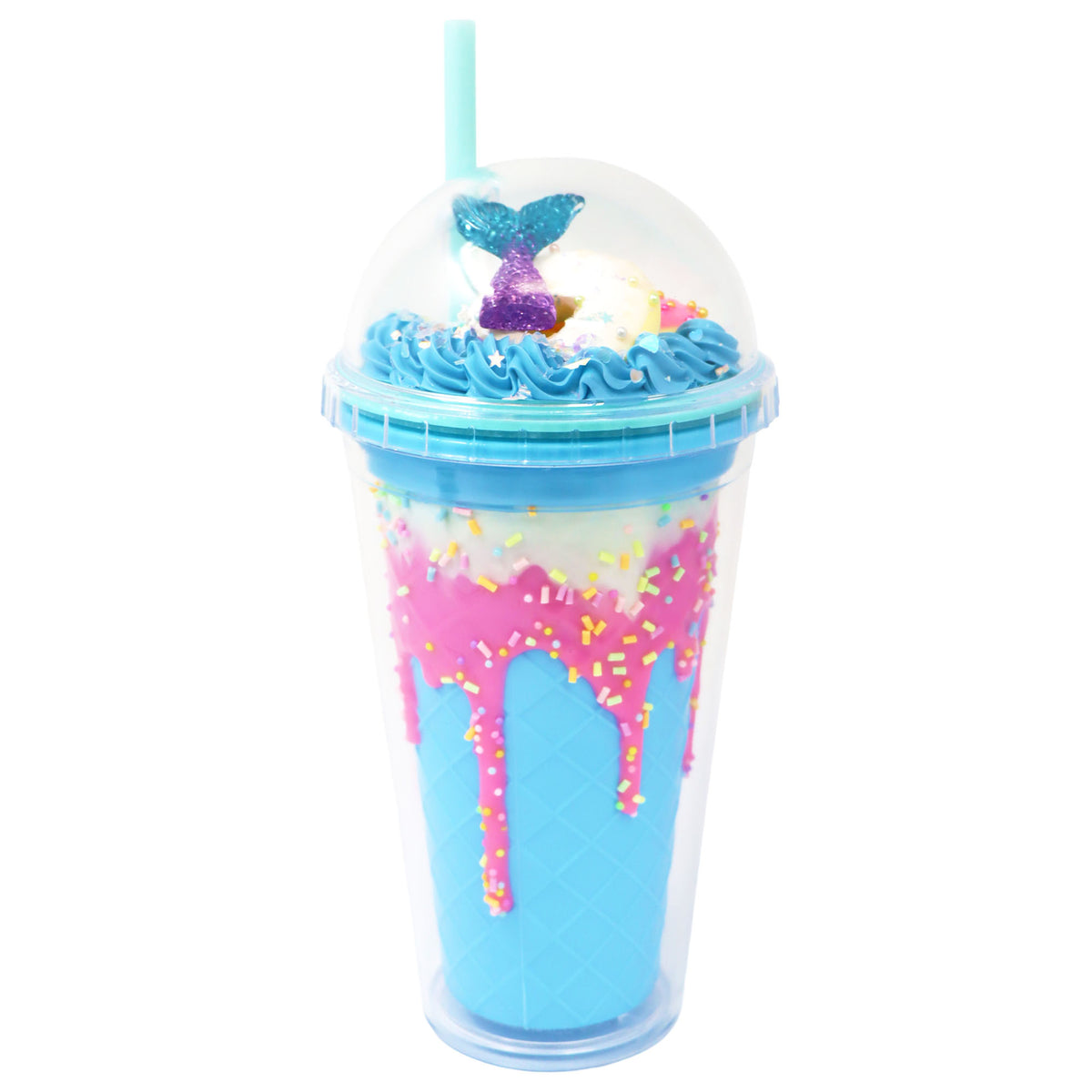 Mermaid Drinking Cup - Blue