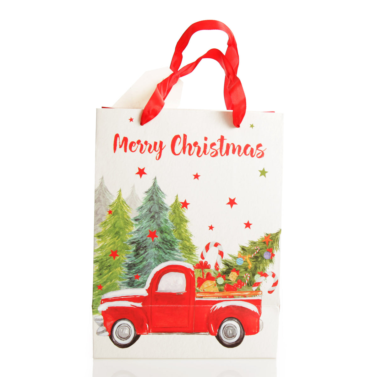 Merry Christmas Gift Bag - Red Ute