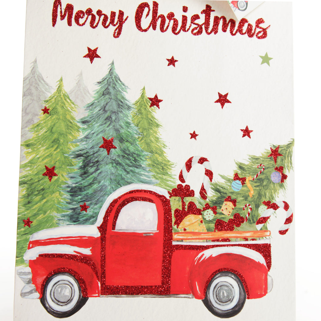 Merry Christmas Gift Bag - Red Ute