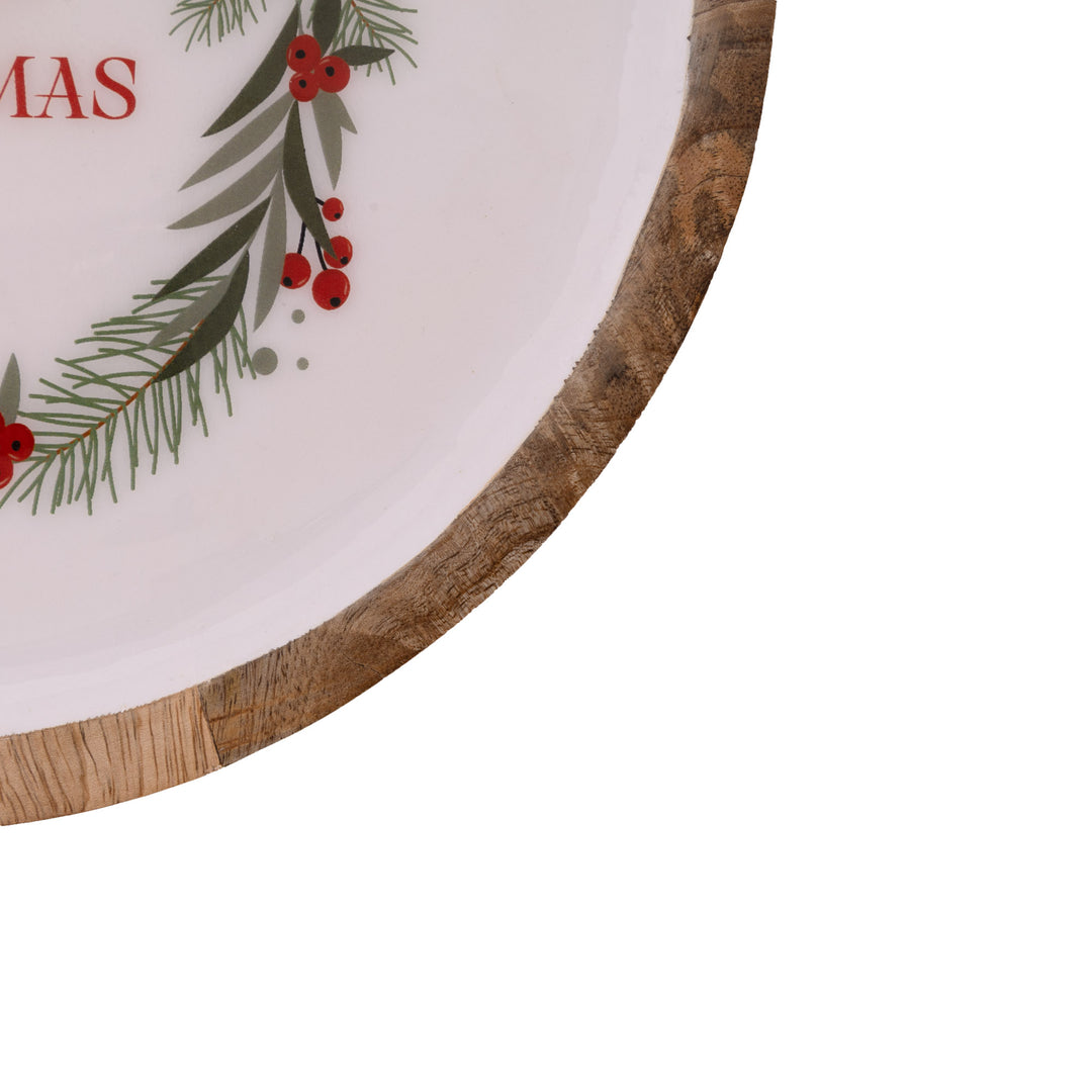 Merry Christmas Place Setting Plate