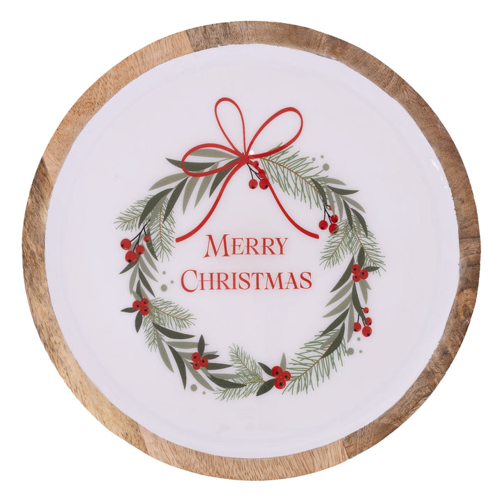 Merry Christmas Place Setting Plate