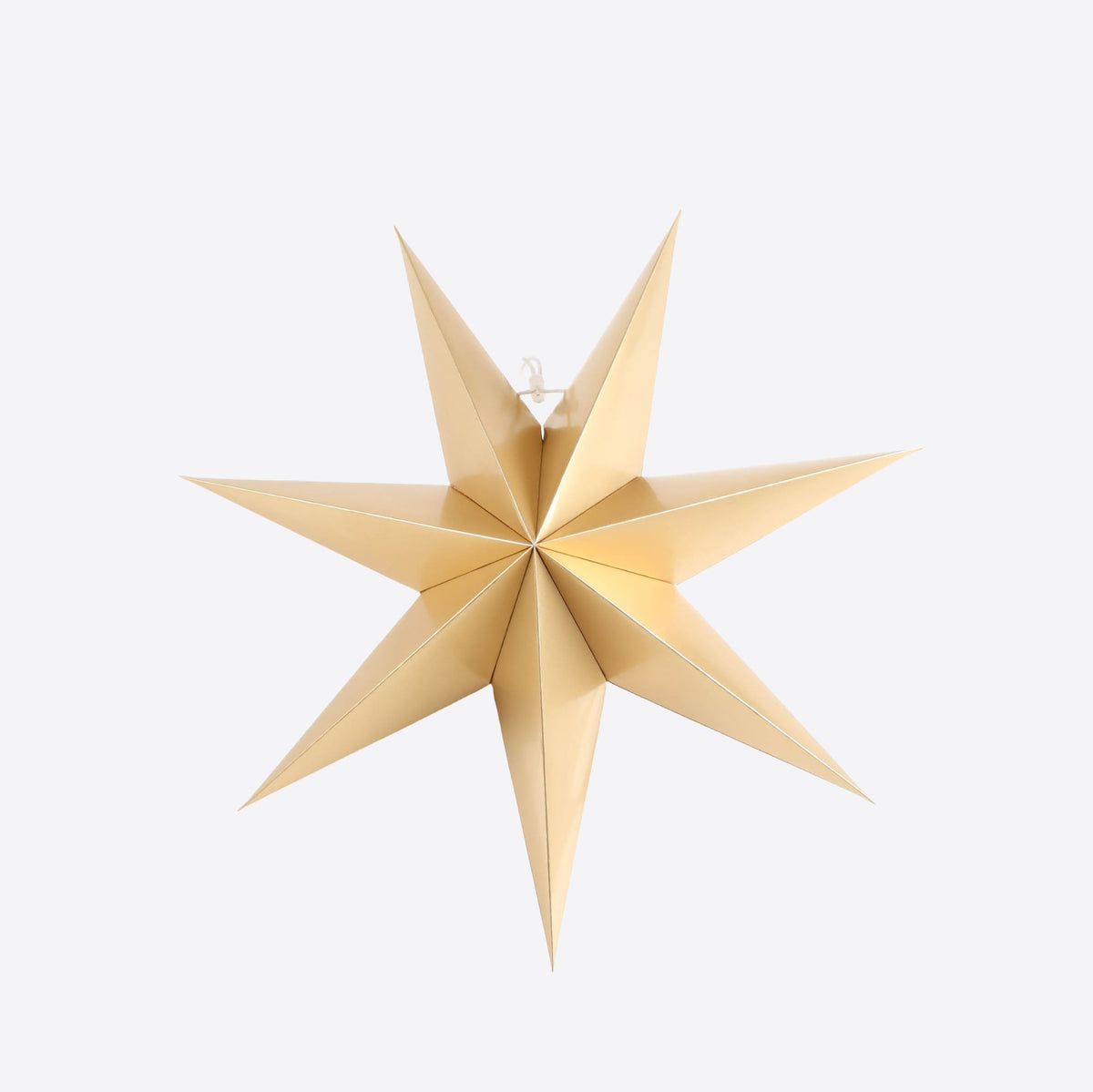 Metallic Gold Folded Paper Star - 40cm