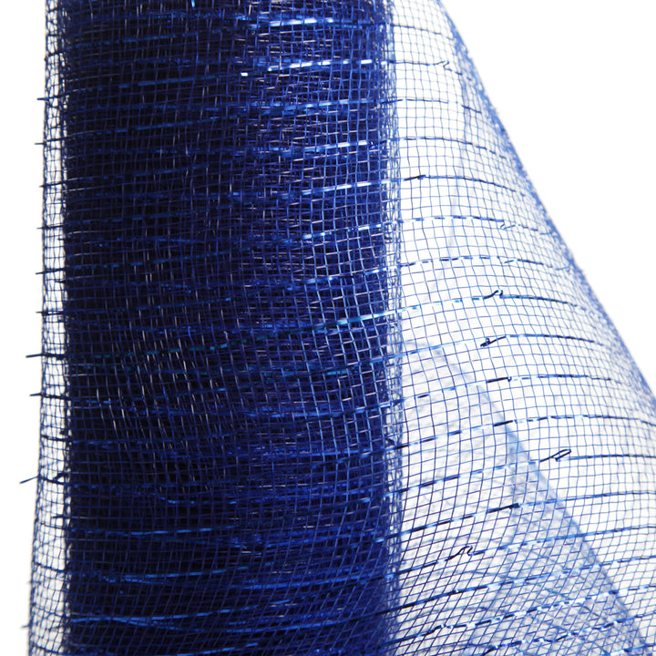 Metallic Navy Decomesh Roll