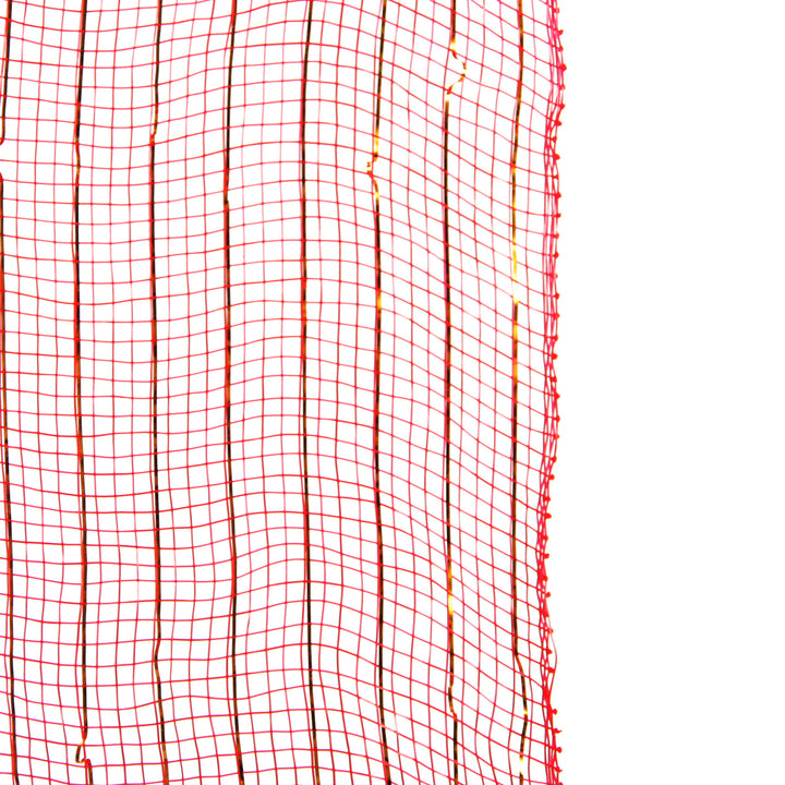 Metallic Red Decomesh Roll