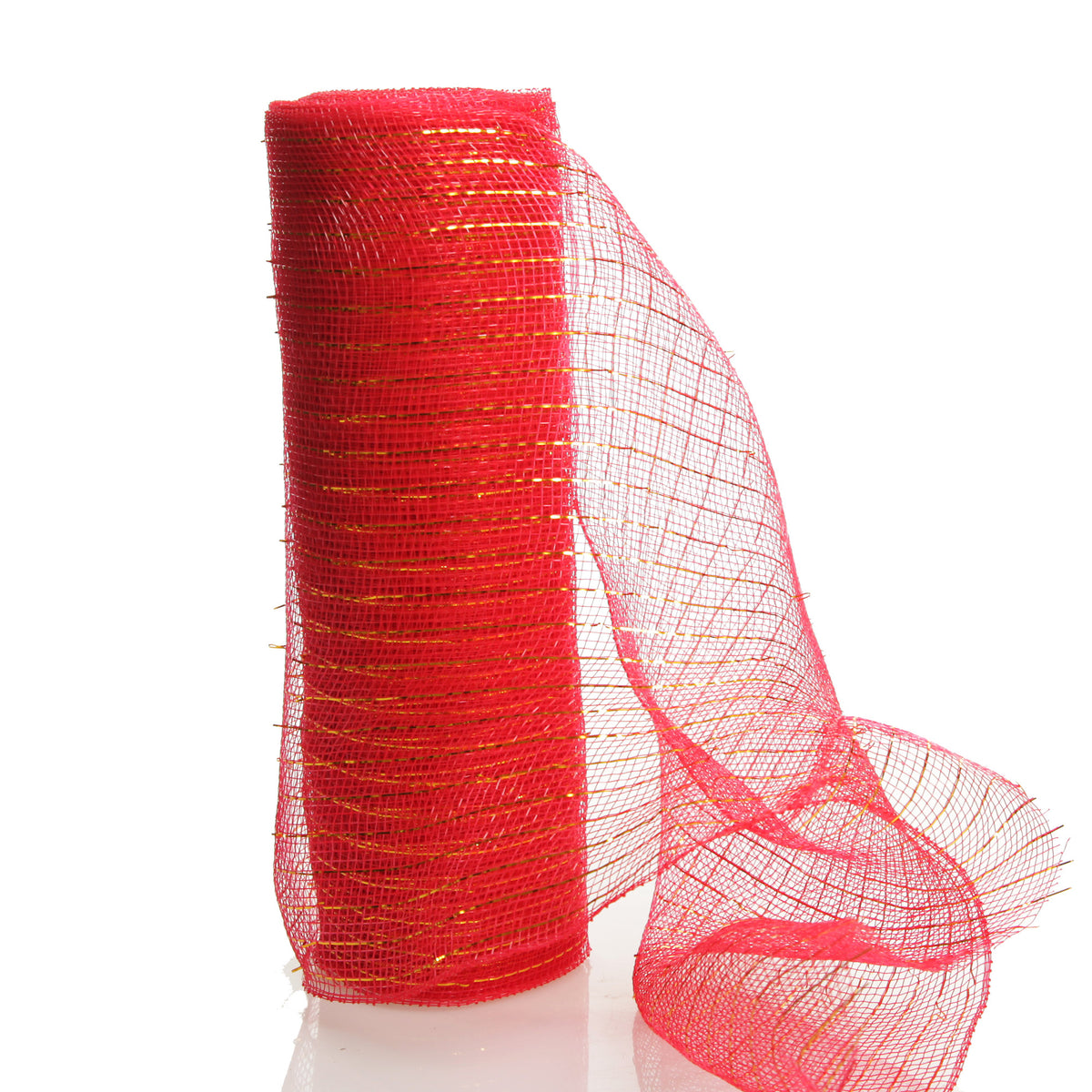 Metallic Red Decomesh Roll