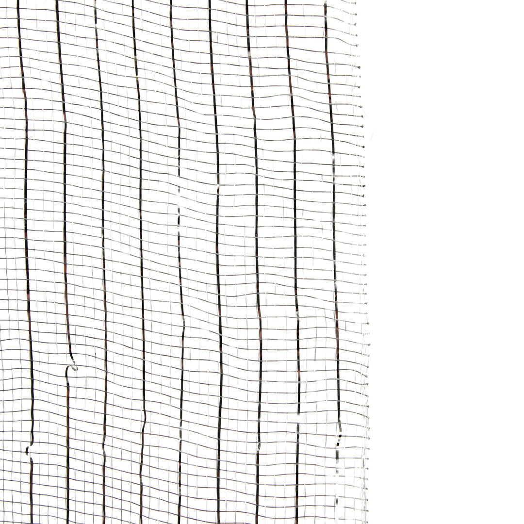 Metallic Silver Decomesh Roll