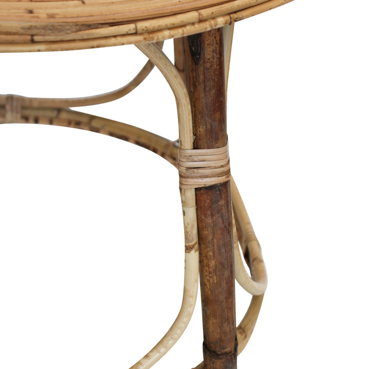 Set of 2 Havana Rattan Side Tables