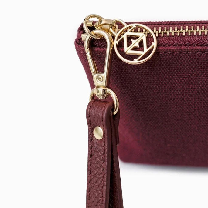 Mia Clutch Burgundy