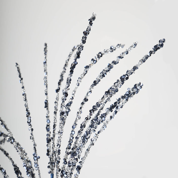 Midnight Blue Glitter Spray - 73cm