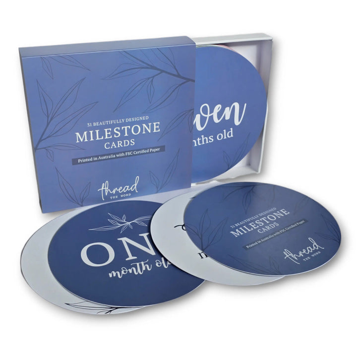 Milestone Cards - Seamist