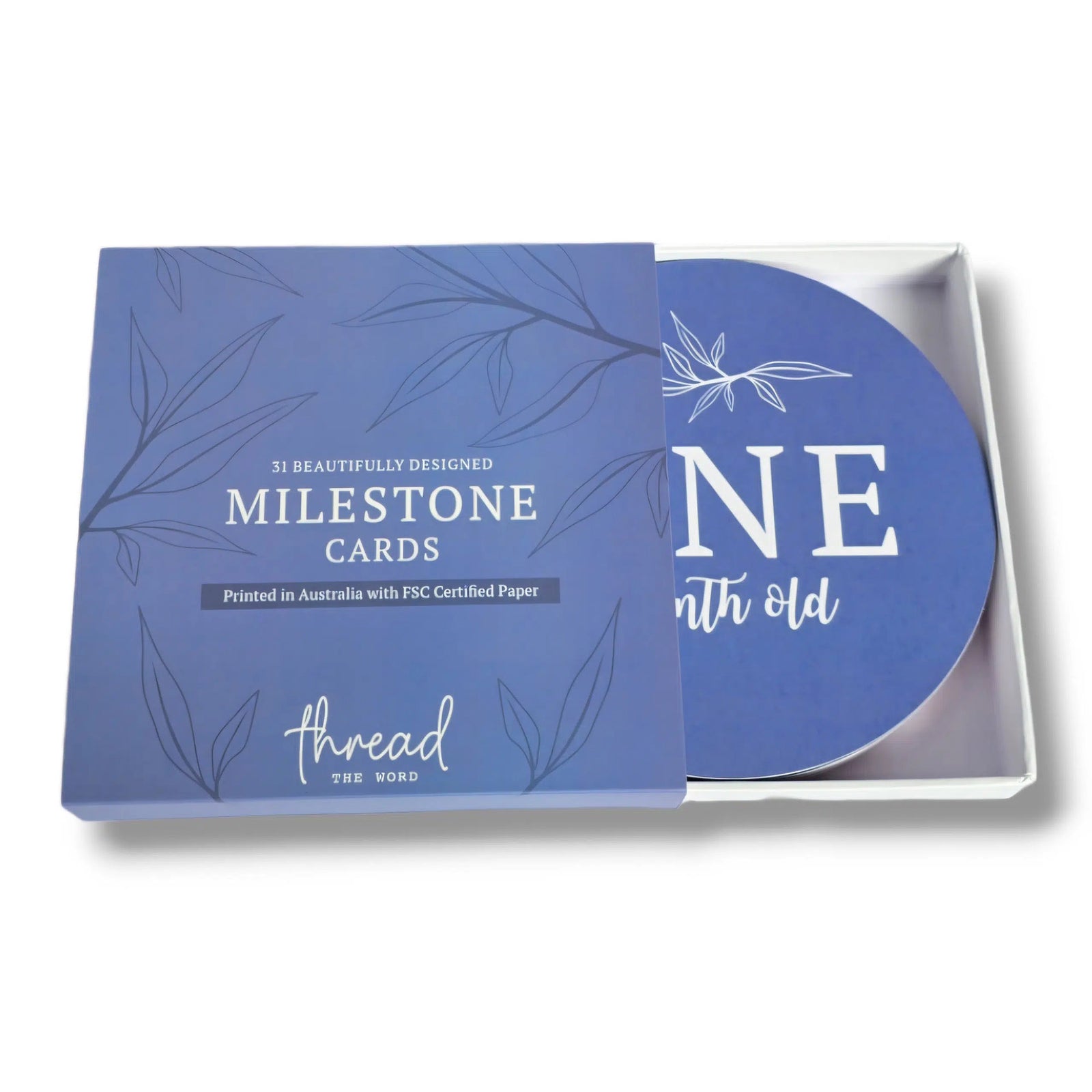 Milestone Cards - Seamist