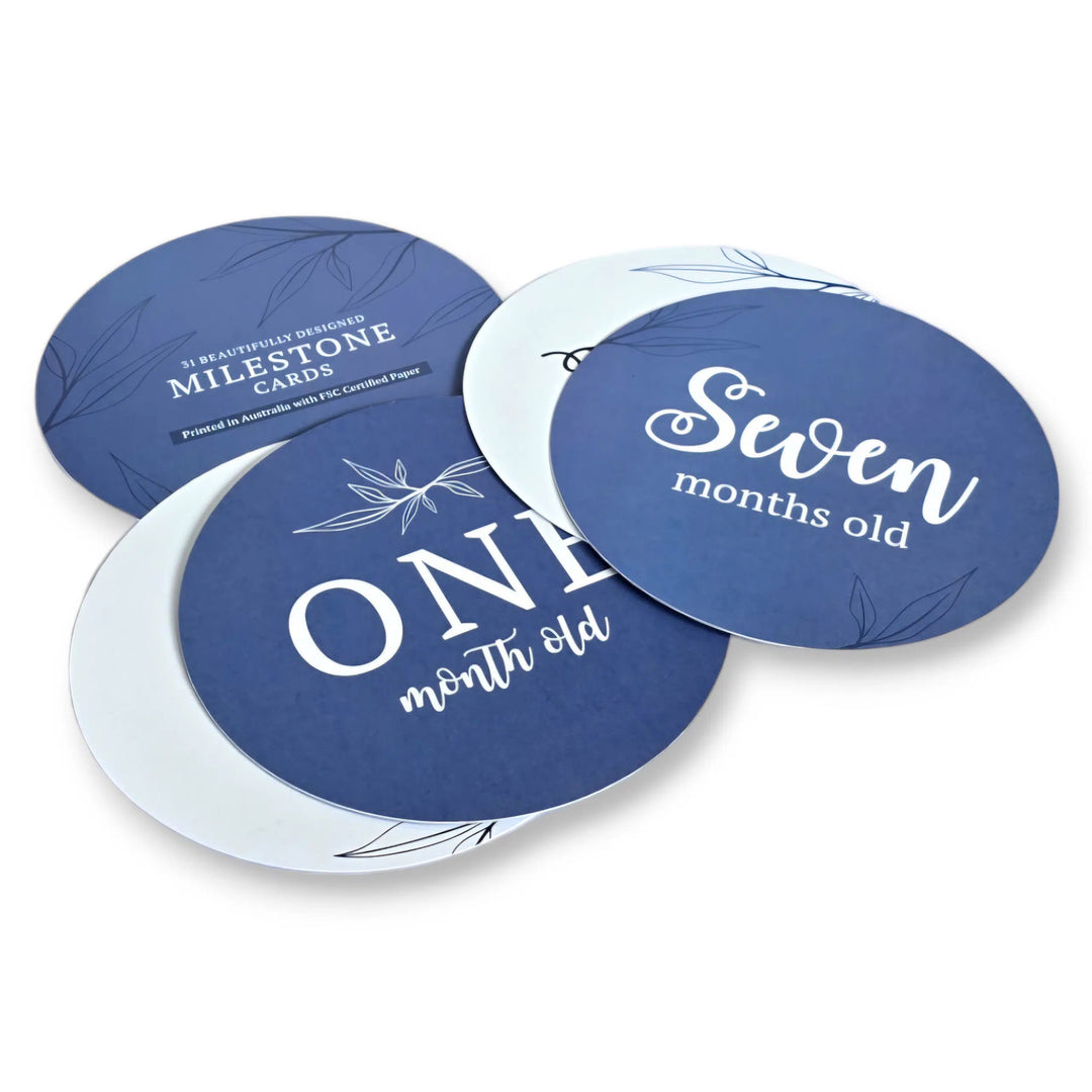 Milestone Cards - Seamist