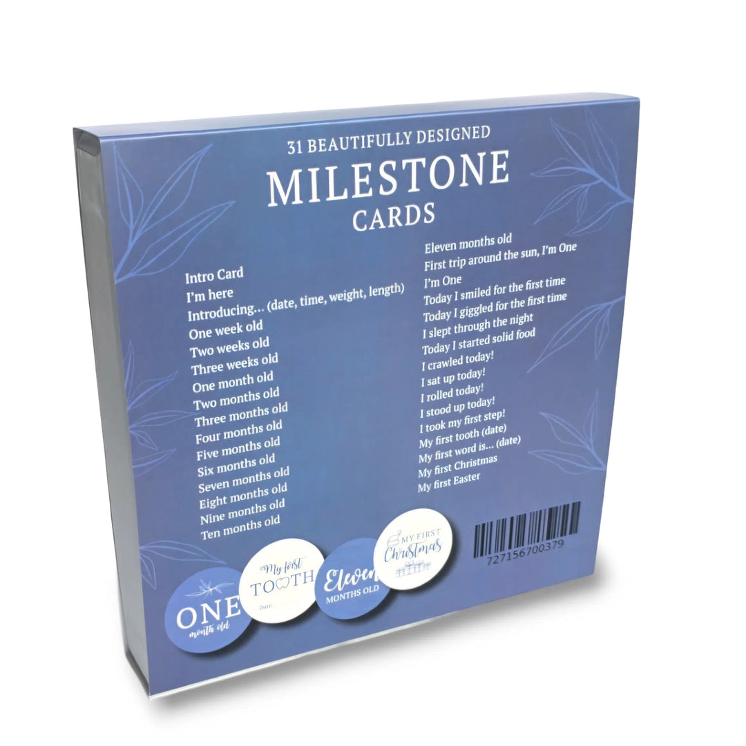 Milestone Cards - Seamist
