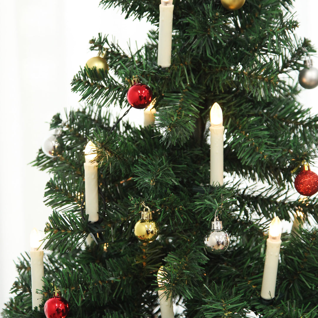 Mini Shatterproof Christmas Baubles - Pack of 12