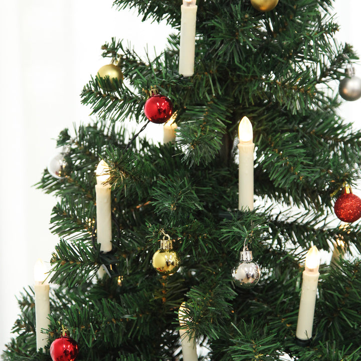Mini Shatterproof Christmas Baubles - Pack of 12